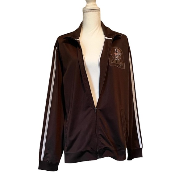 Disney Grumpy Dwarf Track Style Zip Up Jacket Women’s Large - Picture 5 of 13